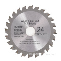 Fábrica DIY 85 mm 24t/36t Mini Circular TCT TCT Saw Blade Aleación de aleación Cortero cuchilla de corte